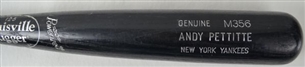 2001-2003 Andy Pettitte Game Used Louisville Slugger Bat